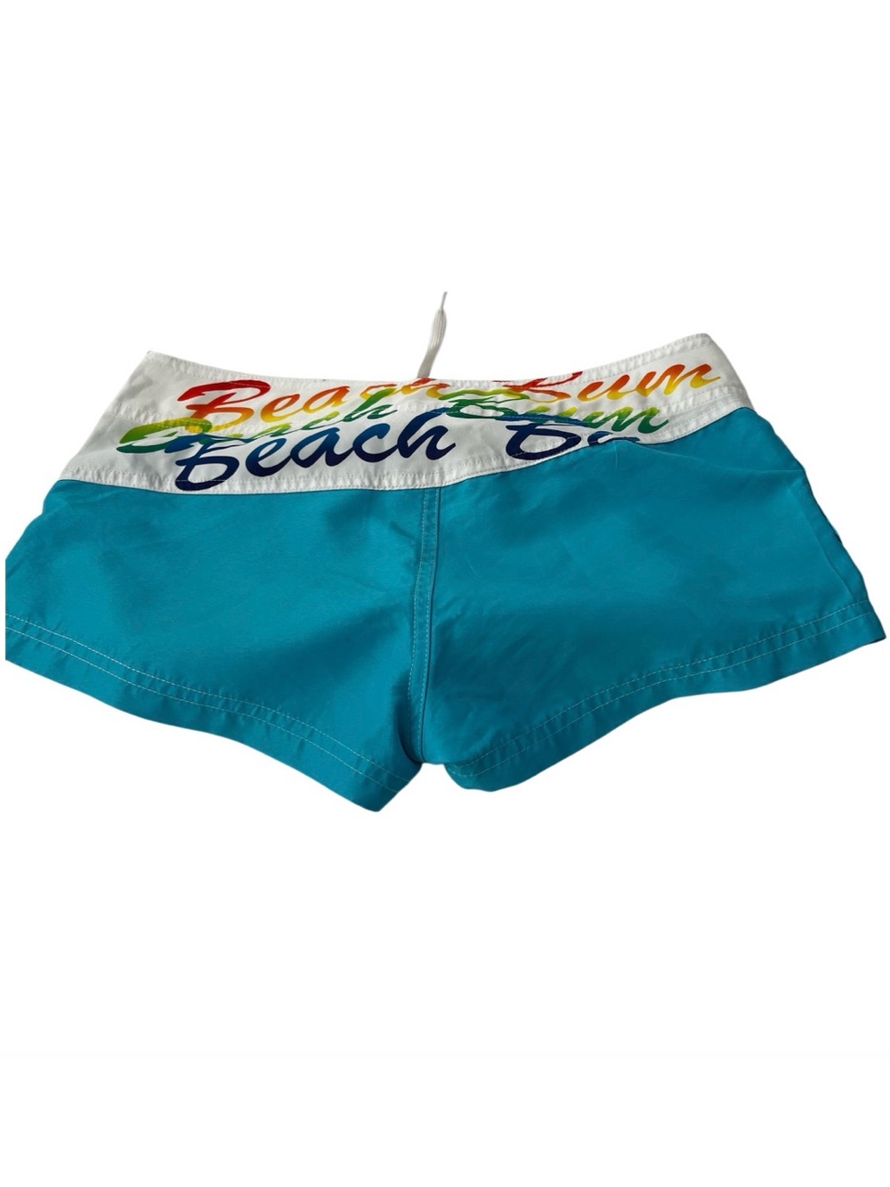 No Boundaries Beach Bum Aqua Board Shorts Juniors S 3/5 Surf Swim - Picture 3 of 8